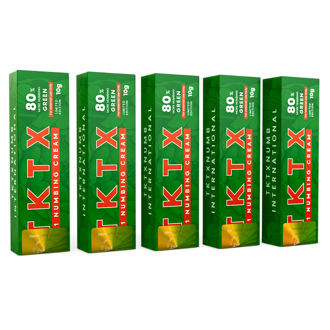 5PACK | Verde 80% – Crema profesional para preparación de la piel