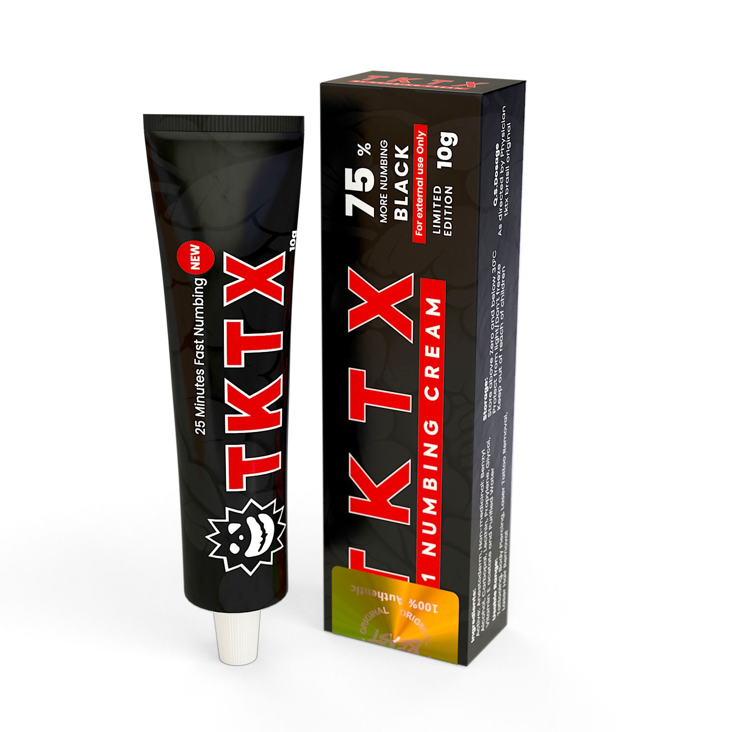 Negra 75% – Crema profesional para preparación de la piel