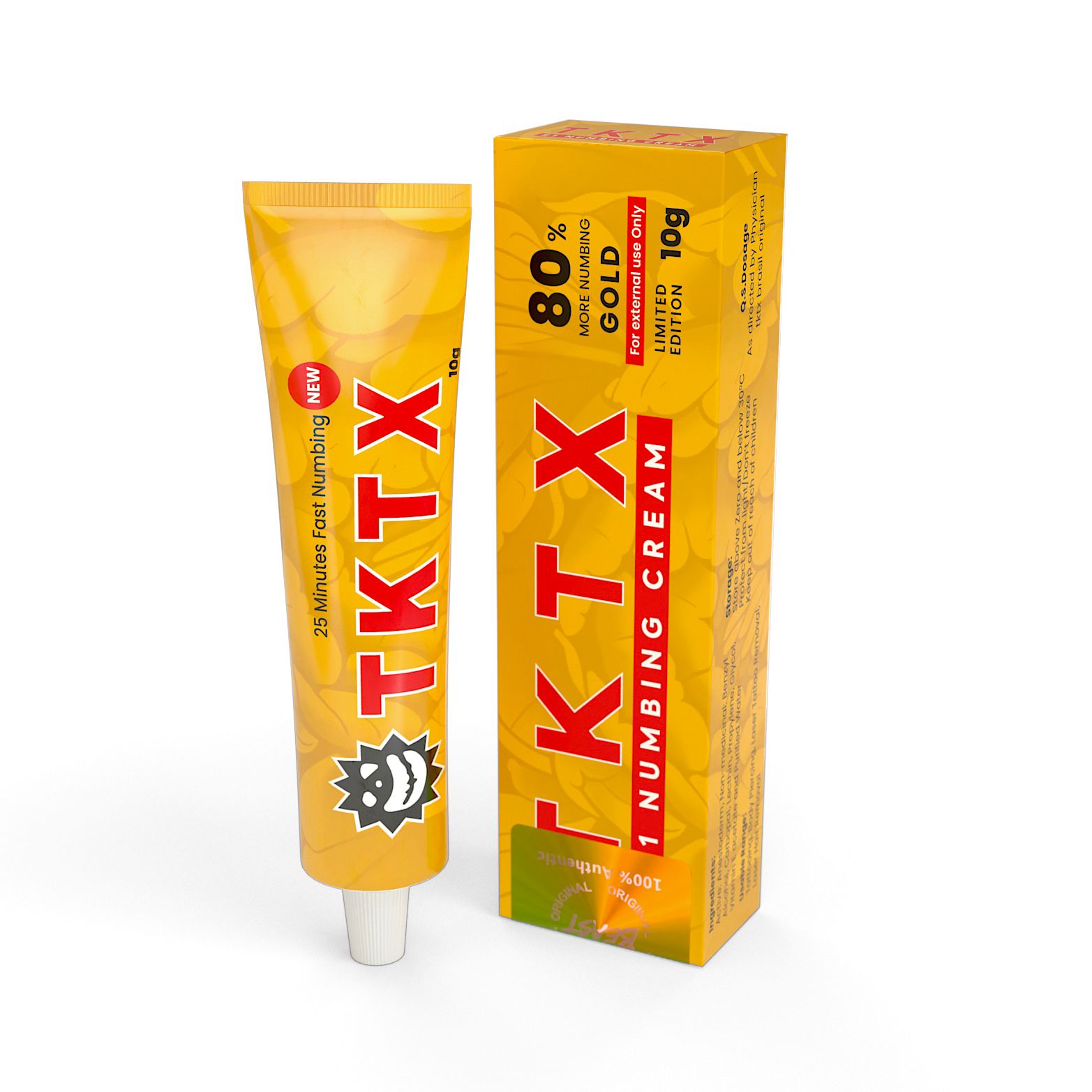 Gold 80% – Crema profesional para preparación de la piel (Edición Premium)